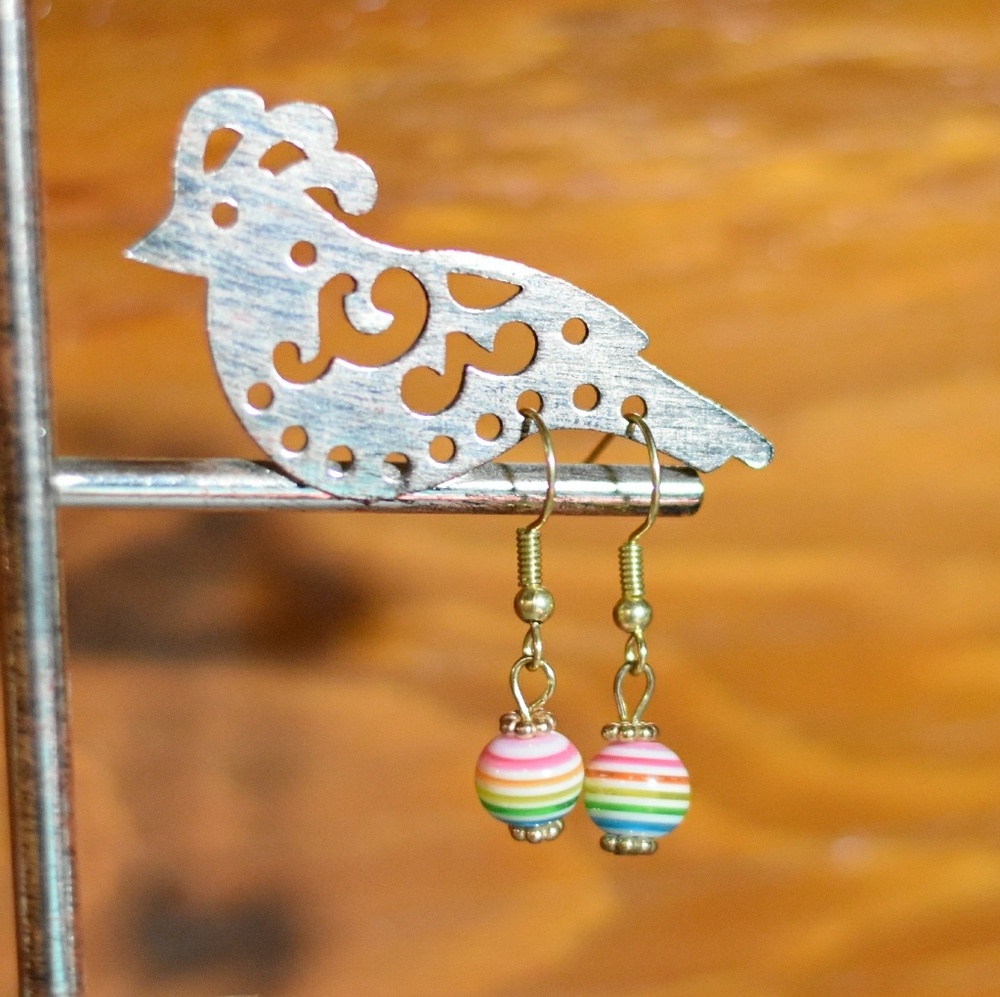 Small Rainbow Earrings 🌈